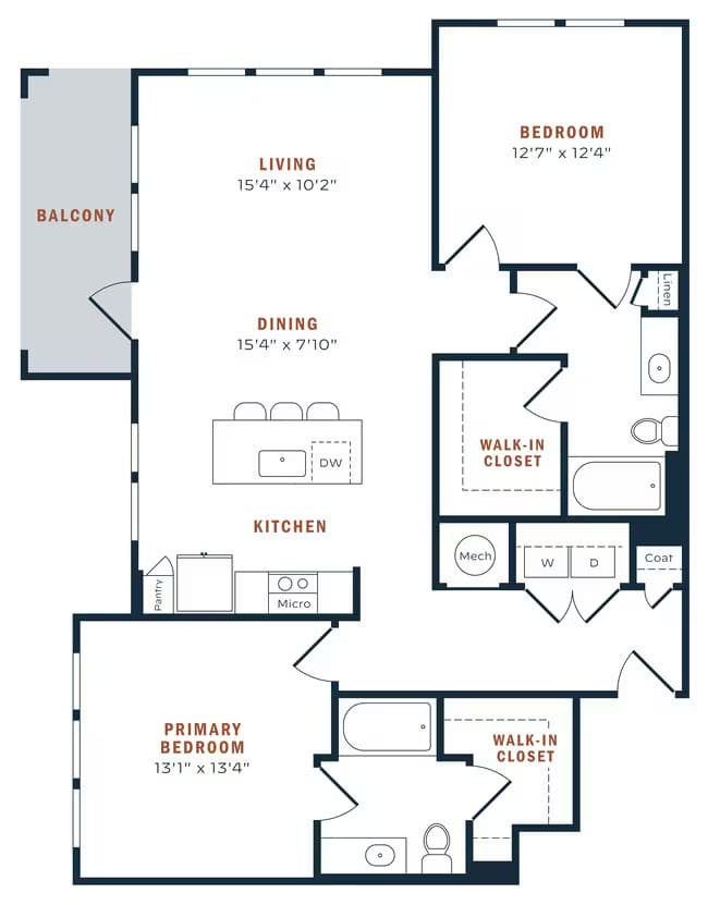 Unit 11302 11302 floor plan