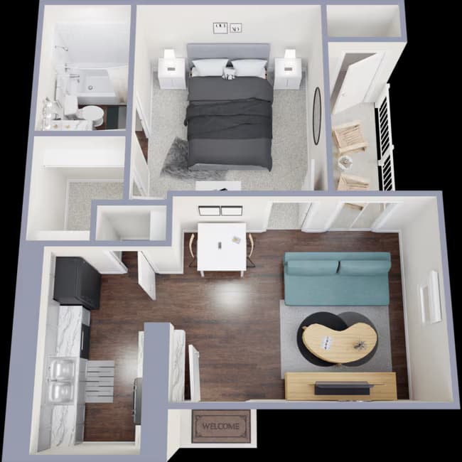 A1 110 floor plan