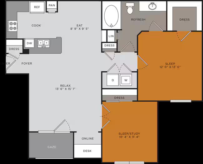 Unit 12108 12108 floor plan