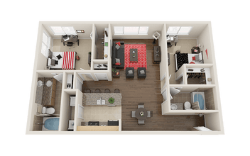 B6 Private floor plan