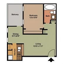 A2 2605 floor plan