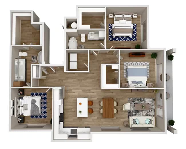 C1 2321 floor plan