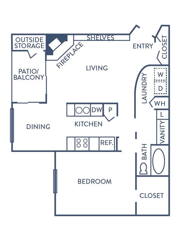Unit 1021 1021 floor plan