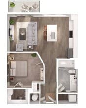 A1P/A1S 2536 floor plan