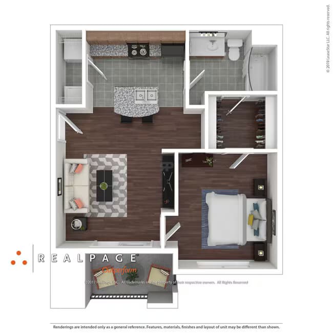 Unit 1232 1232 floor plan