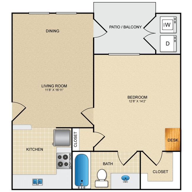 Unit 13203 13203 floor plan