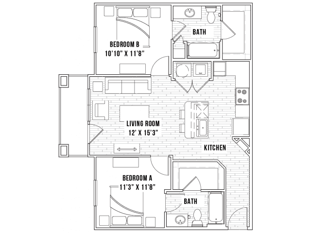 Comal Renovated Renovated floor plan