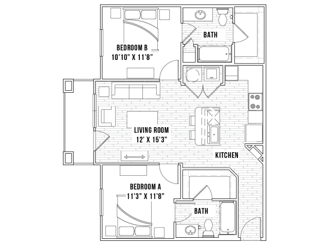 Unit Private Private floor plan