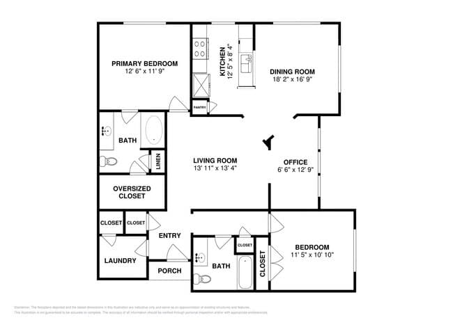 Unit 1136 1136 floor plan