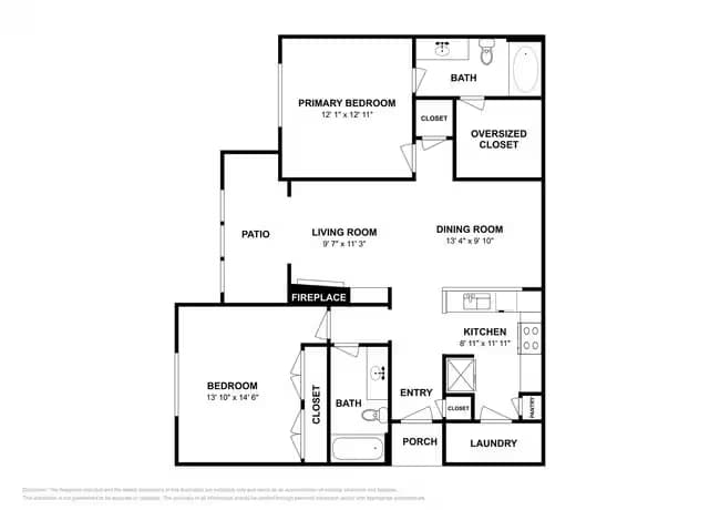 Unit 1137 1137 floor plan
