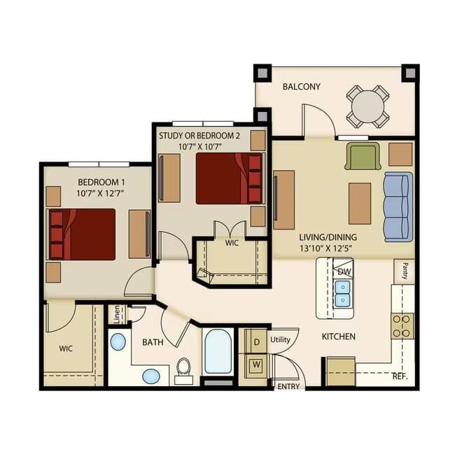 B1b 10-10110 floor plan