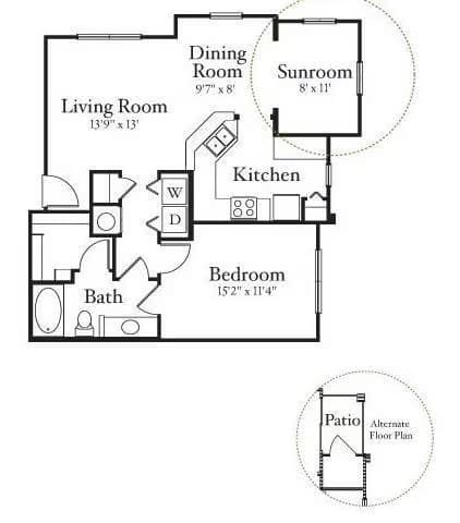Unit 7301 7301 floor plan
