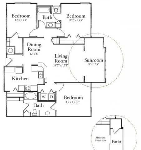 Unit 6307 6307 floor plan