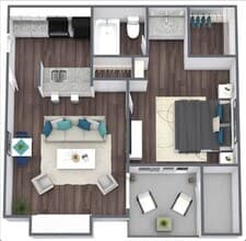 A1 819 floor plan