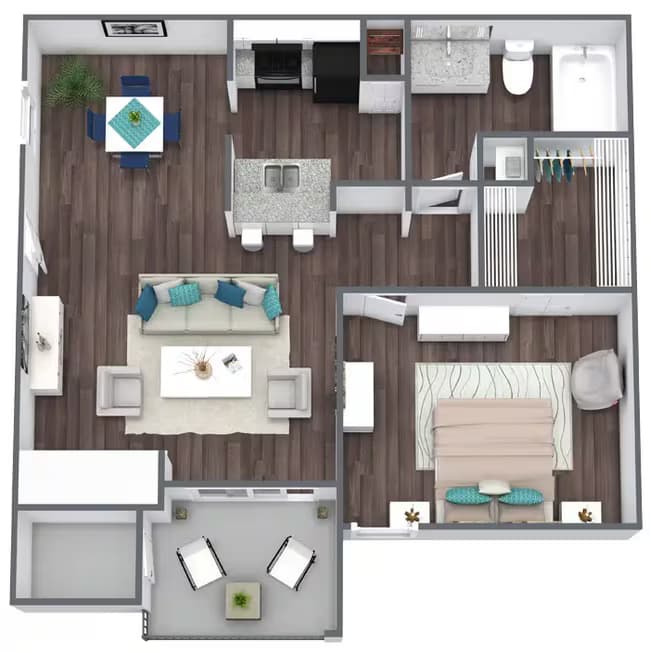 Unit 609 621 floor plan