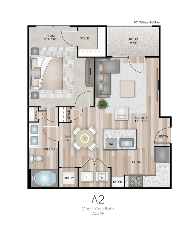 A2 0525 floor plan