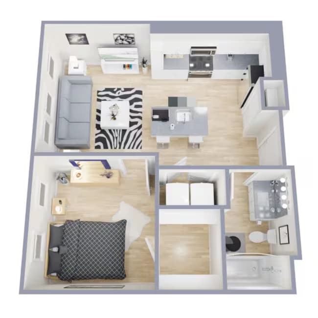 Unit 515 215 floor plan