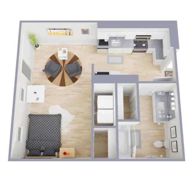 Unit 408 408 floor plan