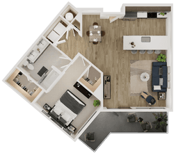 A6 1414 floor plan