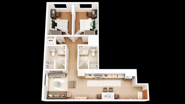 Unit Level 19-23 Level 19-23 floor plan