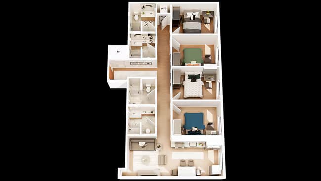 Unit Standard Standard floor plan