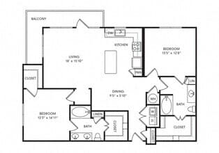 B4 2-2233 floor plan