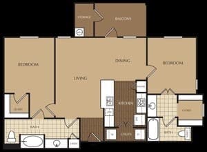 B2-1037 15202 floor plan