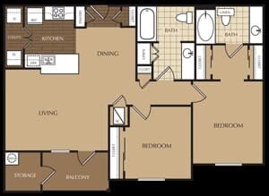 B2-984 23305 floor plan