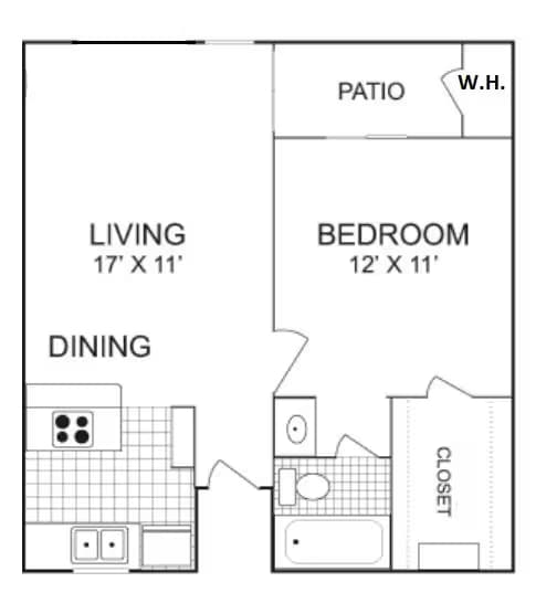 Unit 265 121 floor plan