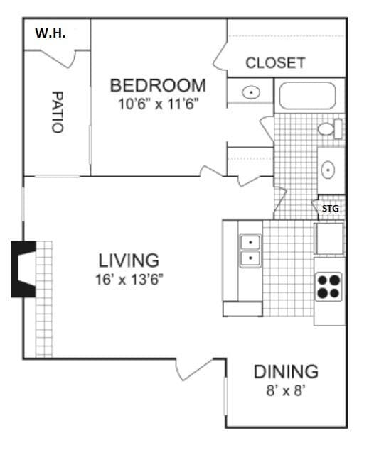 Unit 269 229 floor plan