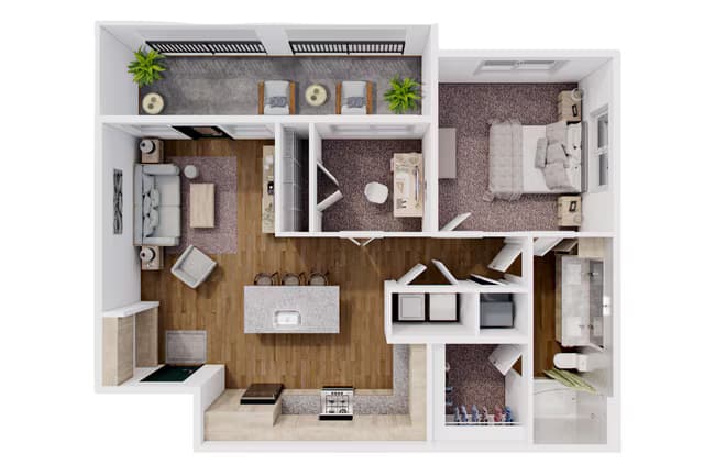 Unit 3101 5206 floor plan