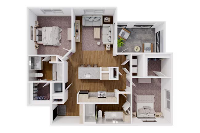 Unit 4201 4201 floor plan