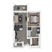 1A 1307 floor plan