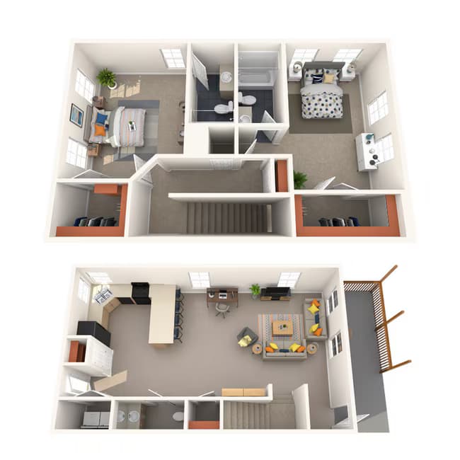 Unit Private Private floor plan