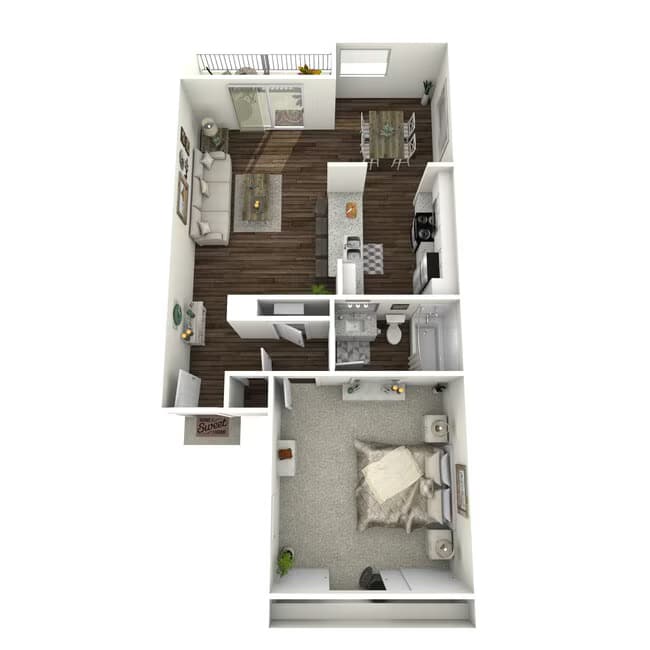 Unit 341 321 floor plan