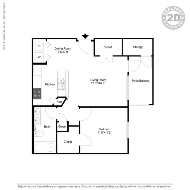 Unit 0415 1113 floor plan