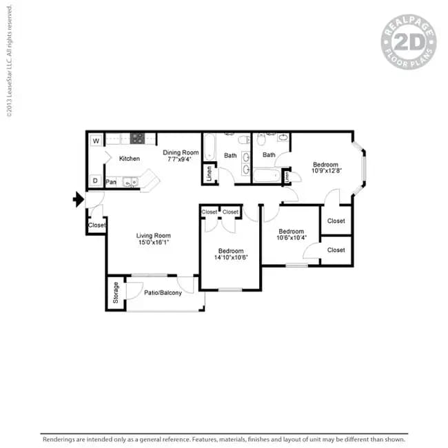 Unit 0934 0921 floor plan
