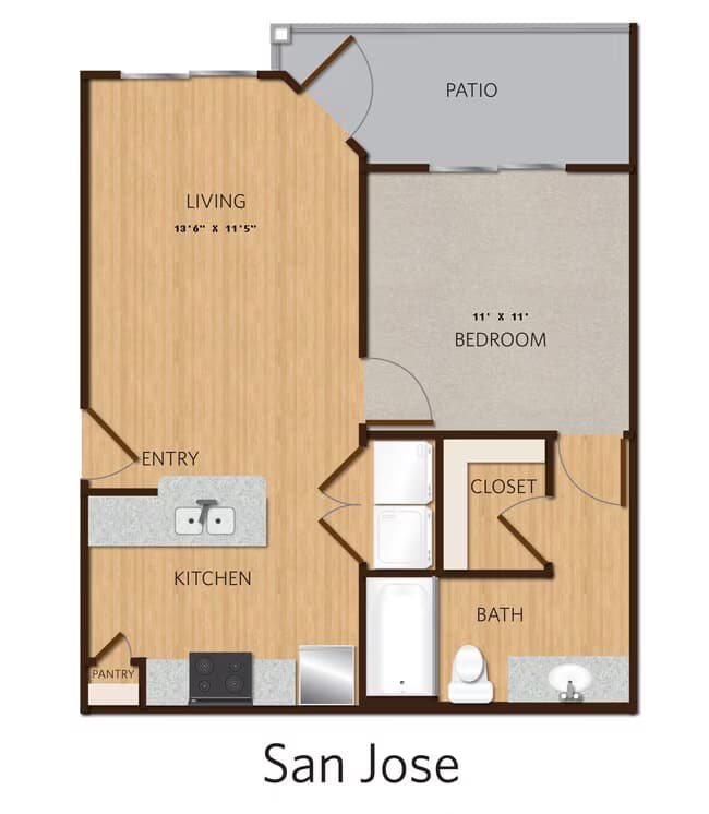 Unit 04107 04107 floor plan