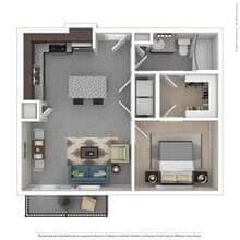 1B 282 floor plan