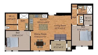 2AY 18206 floor plan