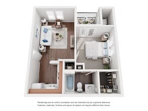 A1 1023 floor plan