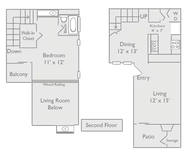 Unit 1305 1305 floor plan
