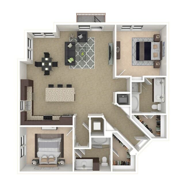 Unit 2108 2108 floor plan