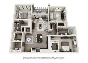 Lake Creek 6401 floor plan