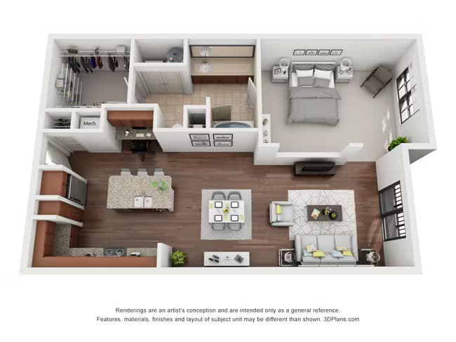 Unit 1335 1335 floor plan