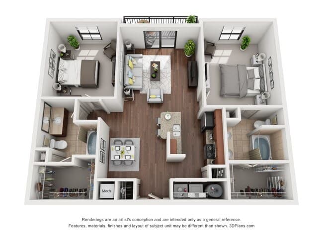 Unit 1328 1216 floor plan