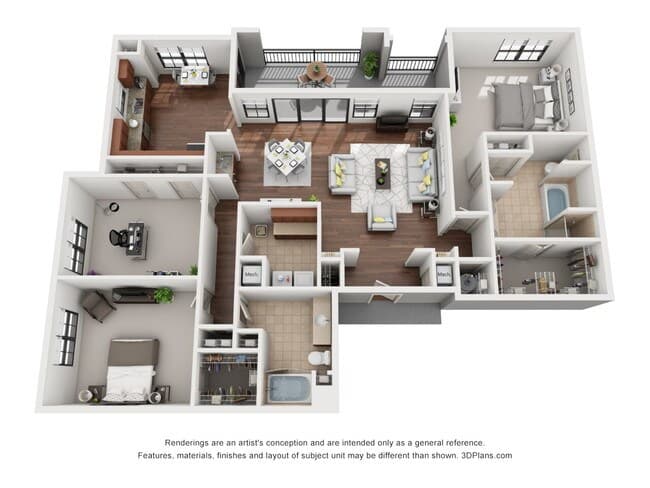 Unit 2001 2001 floor plan