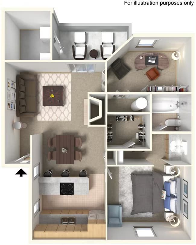 Unit 2092 2004 floor plan