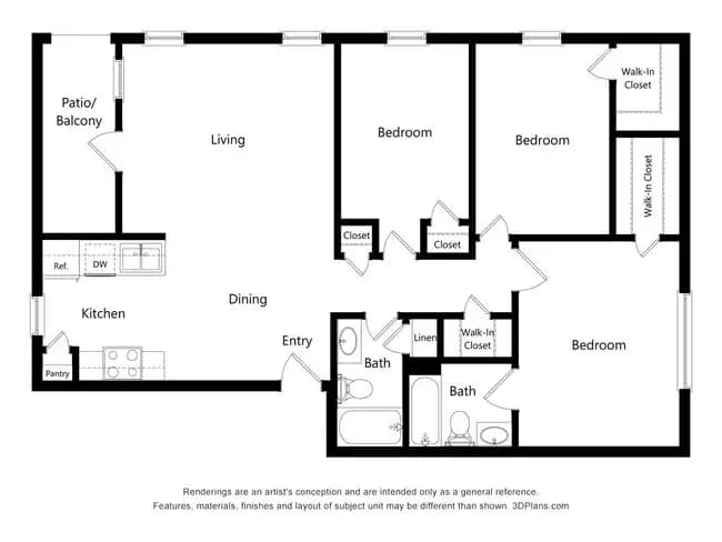 Unit 0801 1504 floor plan