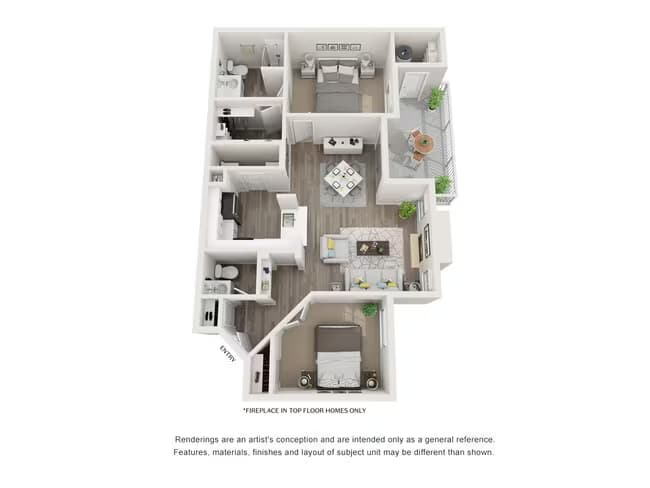 Unit B1935 B1935 floor plan